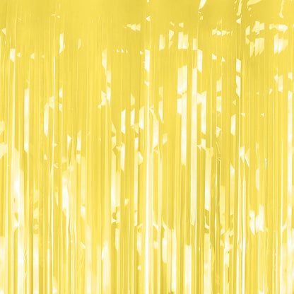 Κίτρινη Κουρτίνα πάρτυ (200x100cm)