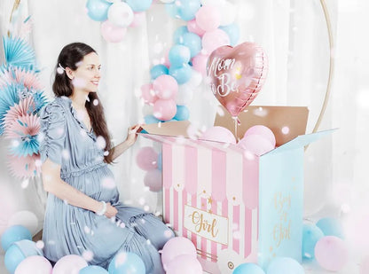 Κουτί για μπαλόνια Boy or Girl - Gender Reveal