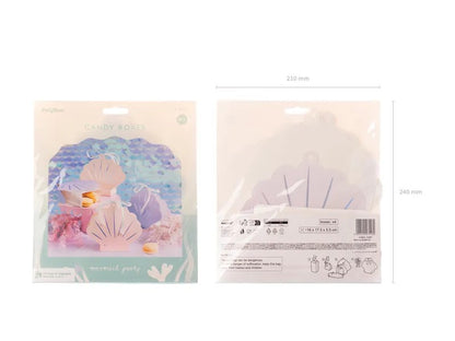 Κουτί κραφτ Kοχύλι (4 τεμ)