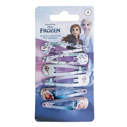Κοκκαλάκια μαλλιών Frozen (6 τεμ)