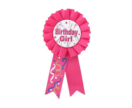 Κονκάρδα Birthday Girl με κομφετί
