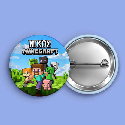 Κονκάρδα για Τσάντα - Minecraft (Με Όνομα)