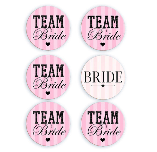 Σετ Κονκάρδες Bachelorette - Team Bride
