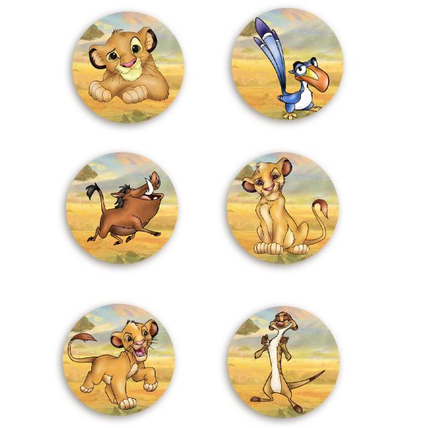 Κονκάρδες Lion King (6 τεμ)