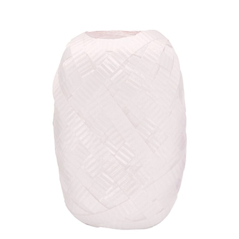 Κορδέλα Λευκή για μπαλόνια 18μ