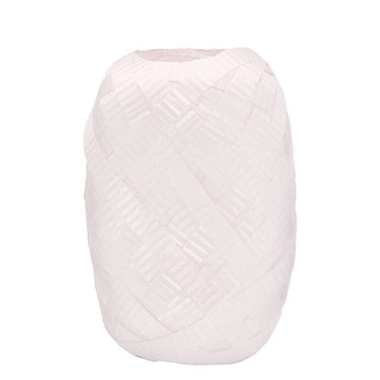 Κορδέλα Λευκή για μπαλόνια 18μ