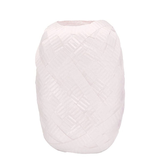 Κορδέλα Λευκή για μπαλόνια 18μ