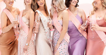 Κορδέλa μπάτσελορ Bride to be με λουλούδια