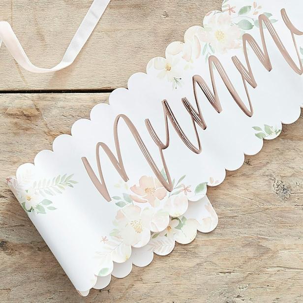 Κορδέλα Mummy To Be Φλοράλ