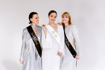 Κορδέλες για Bachelorette - Bride & Team Bride (6 τεμ)