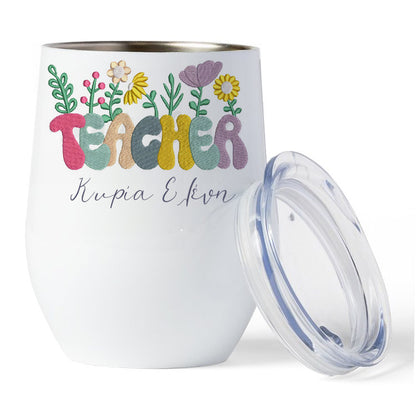 Κούπα Θερμός - Teacher Φλοράλ