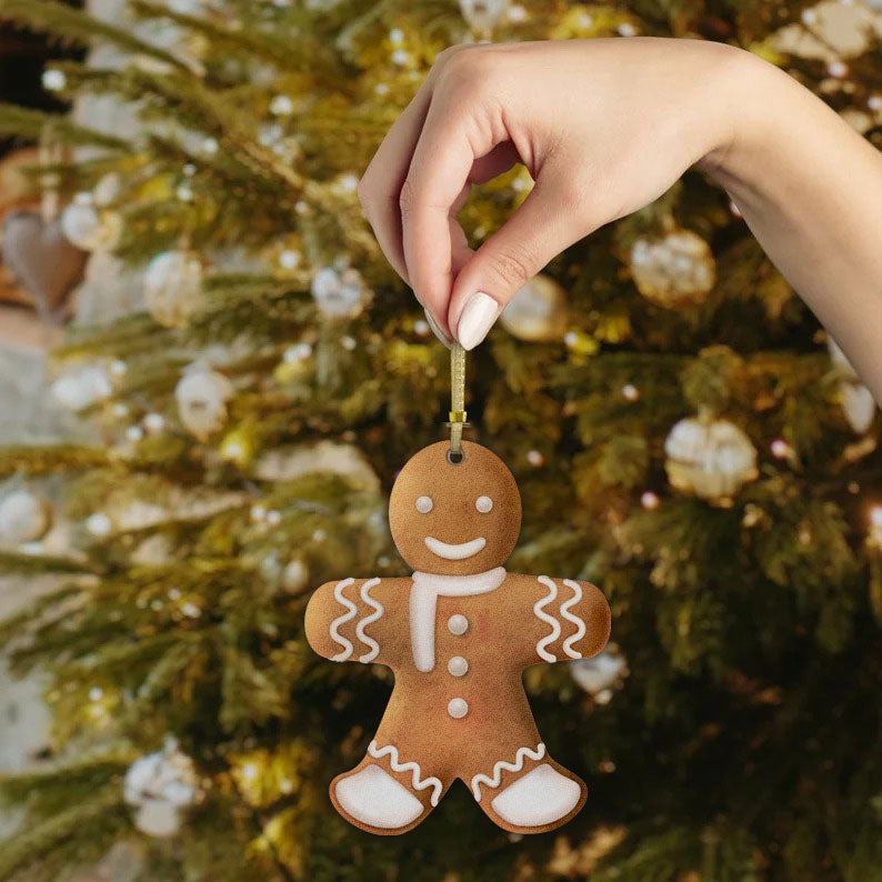 Χριστουγεννιάτικο κουτί με 10 στολίδια μπισκότα