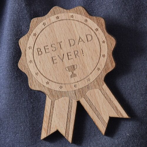 Ξύλινη Κονκάρδα Best Dad Ever