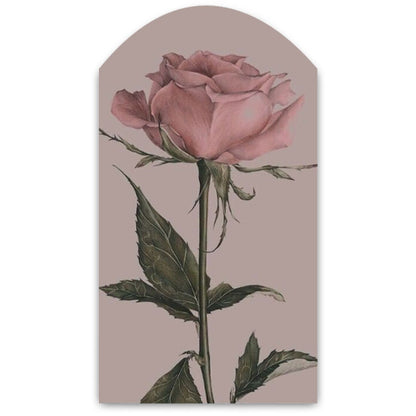 Ξύλινο διακοσμητικό Τριαντάφυλλο