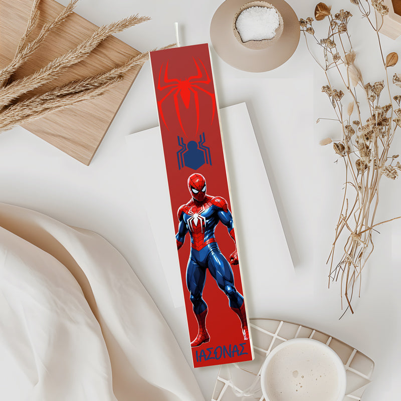 Λαμπάδα Amazing Spiderman Τυπωμένη