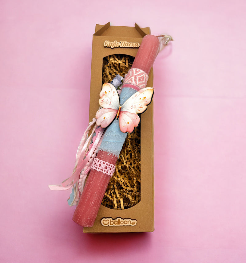 Λαμπάδα Αρωματική Πεταλούδα