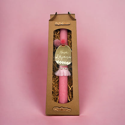 Λαμπάδα Αρωματική Plexi Νονά Σ'αγαπώ