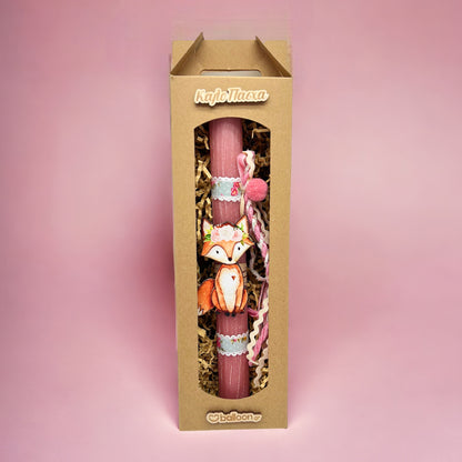 Λαμπάδα Αρωματική Boho Αλεπουδίτσα