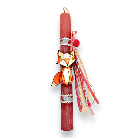 Λαμπάδα Αρωματική Boho Αλεπουδίτσα