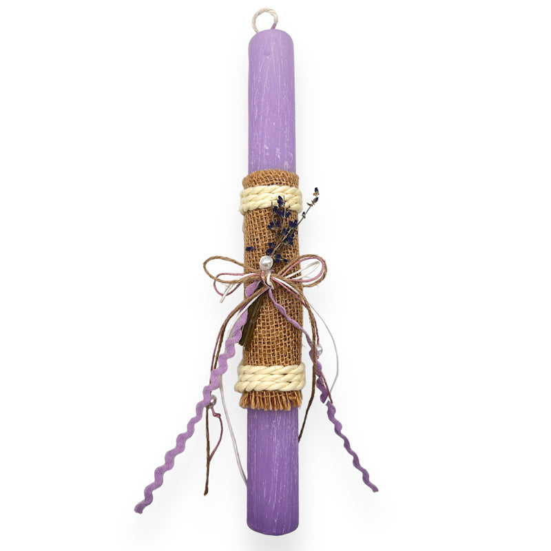 Λαμπάδα Αρωματική Λεβάντα