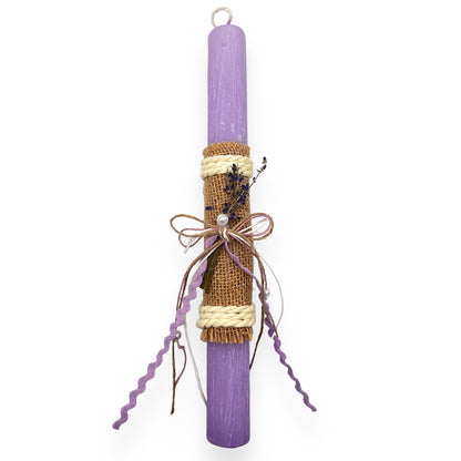 Λαμπάδα Αρωματική Λεβάντα