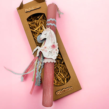 Λαμπάδα Αρωματική Μονόκερος