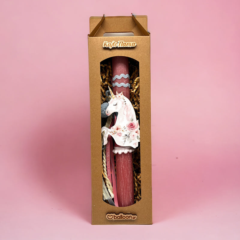 Λαμπάδα Αρωματική Μονόκερος