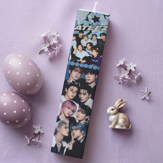 Λαμπάδα Ateez Τυπωμένη