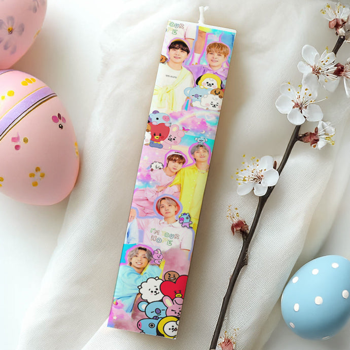 Λαμπάδα BTS Τυπωμένη