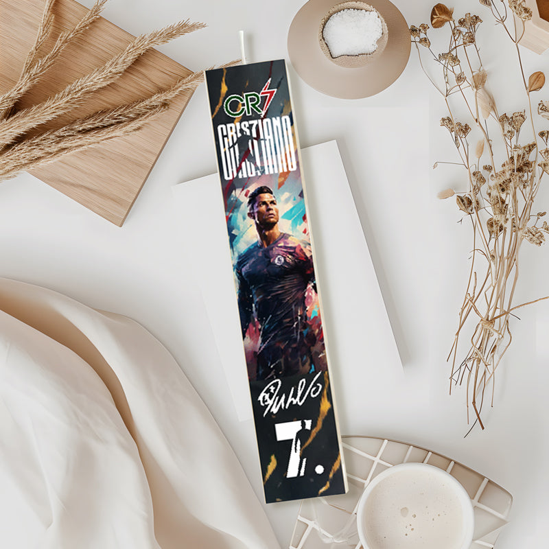 Λαμπάδα Christiano Ronaldo CR7 Τυπωμένη