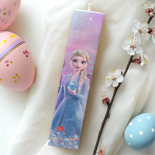Λαμπάδα Έλσα Frozen Τυπωμένη