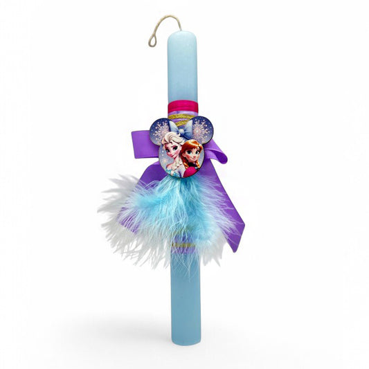 Λαμπάδα Έλσα & Άννα Frozen Αρωματική