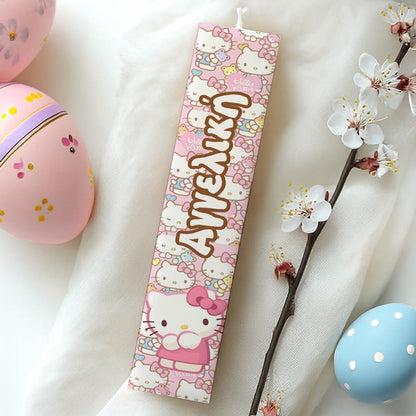 Λαμπάδα Hello Kitty Τυπωμένη