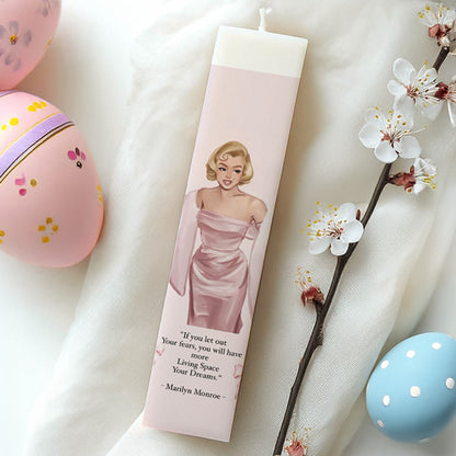 Λαμπάδα Marilyn Monroe Τυπωμένη