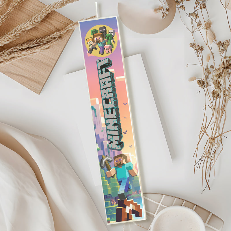 Λαμπάδα Minecraft Τυπωμένη
