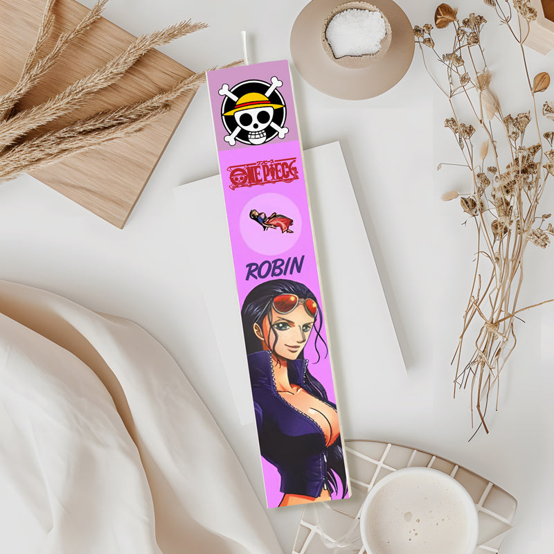 Λαμπάδα One Piece Robin Τυπωμένη