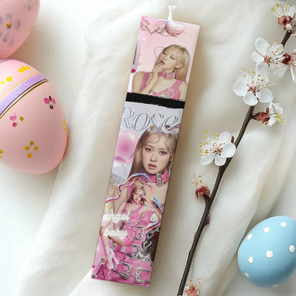 Λαμπάδα Rose BlackPink Τυπωμένη