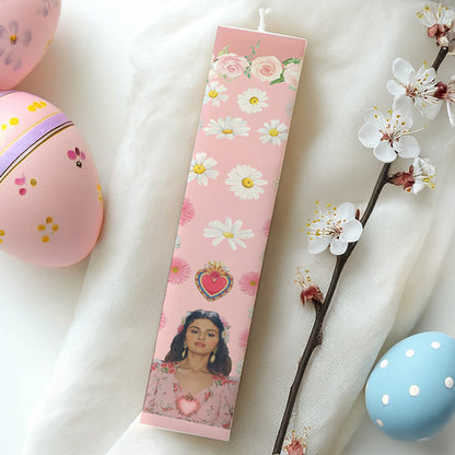 Λαμπάδα Selena Gomez Τυπωμένη