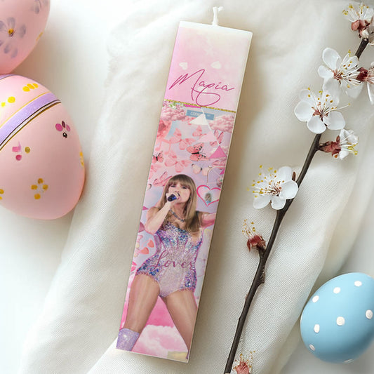 Λαμπάδα Taylor Swift Τυπωμένη