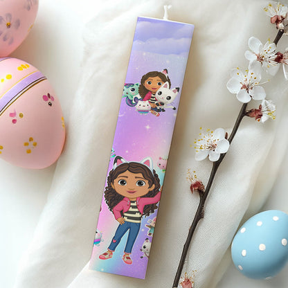 Λαμπάδα Το Κουκλόσπιτο της Γκάμπι Τυπωμένη