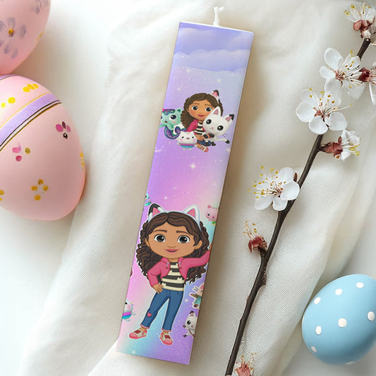 Λαμπάδα Το Κουκλόσπιτο της Γκάμπι Τυπωμένη