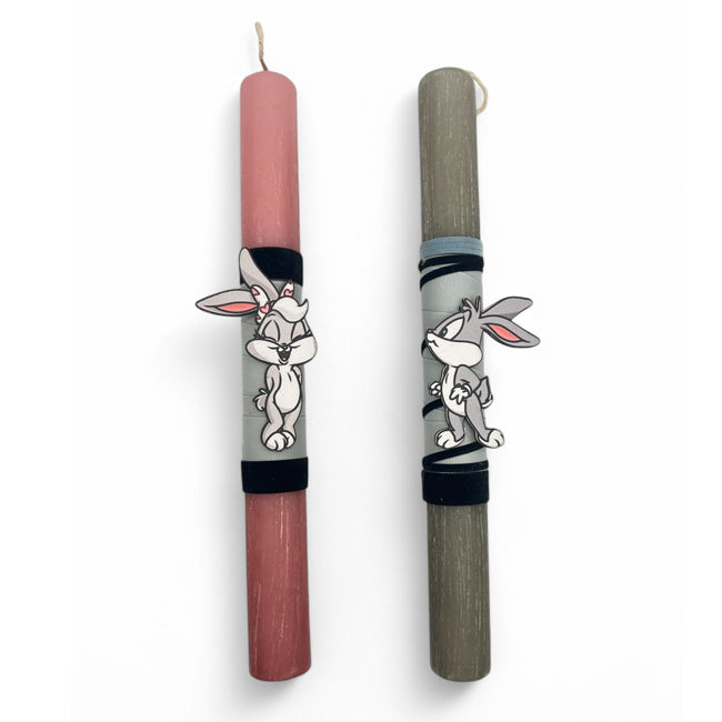 Λαμπάδες για Ζευγάρι Αρωματικές - Lola & Bugs Bunny (2 τεμ)