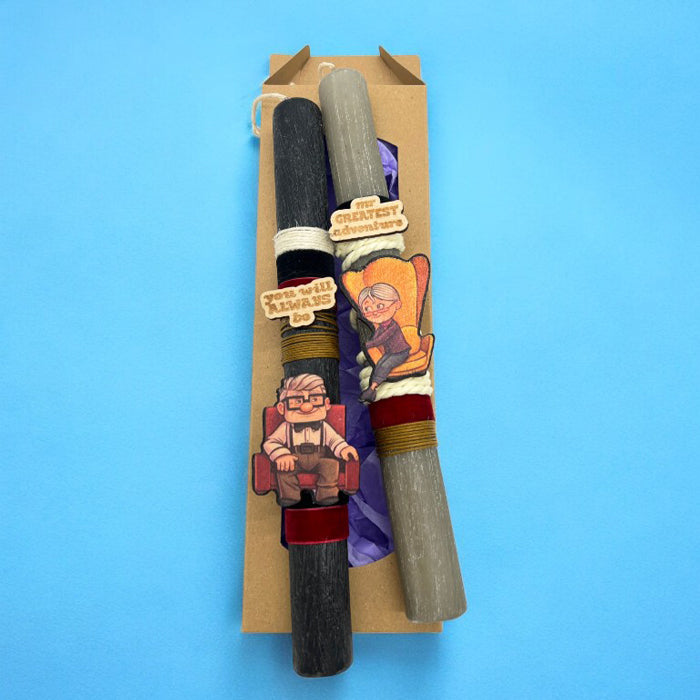 Λαμπάδες για Ζευγάρι Αρωματικές - My Greatest Adventure (2 τεμ)