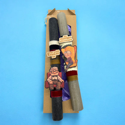 Λαμπάδες για Ζευγάρι Αρωματικές - My Greatest Adventure (2 τεμ)