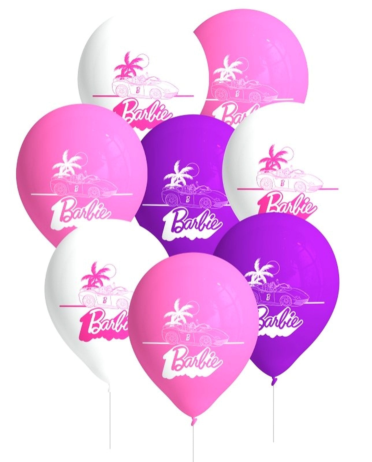 Λάτεξ Μπαλόνια – Barbie (8 Τεμ)