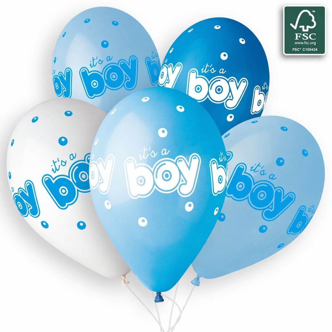 Λάτεξ' Μπαλόνια It's A Boy Bubbles(25 τεμ)