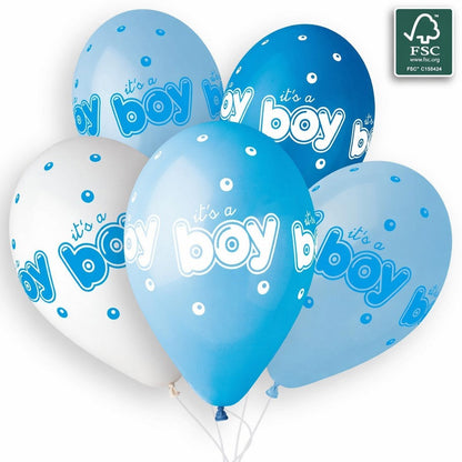 Λάτεξ' Μπαλόνια It's A Boy Bubbles(25 τεμ)