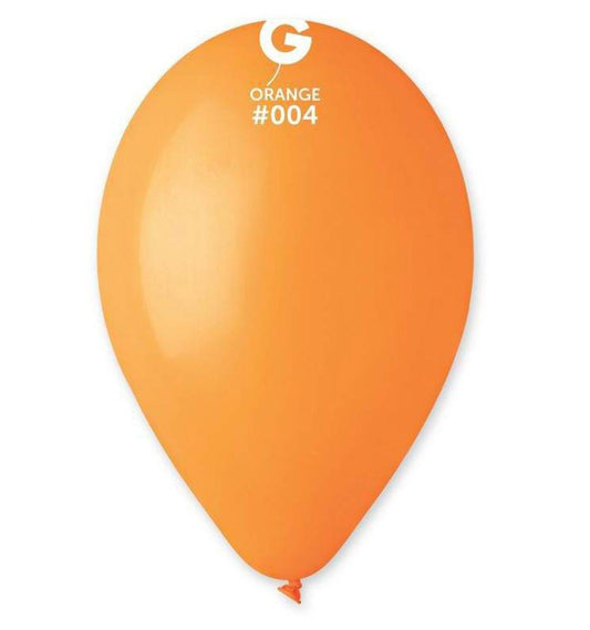 Λάτεξ Μπαλόνια Πορτοκαλί (10 τεμ)