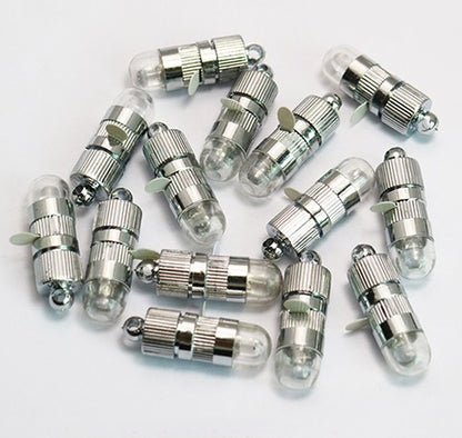 LED λευκό φωτάκι ψείρα με μπαταρία