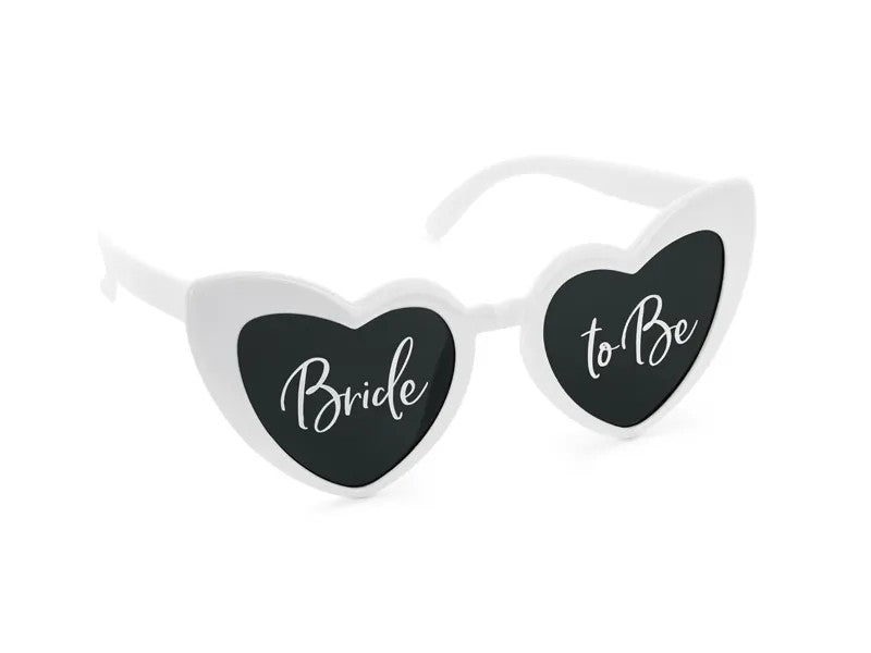 Λευκά Γυαλιά Καρδιά - Bride To Be